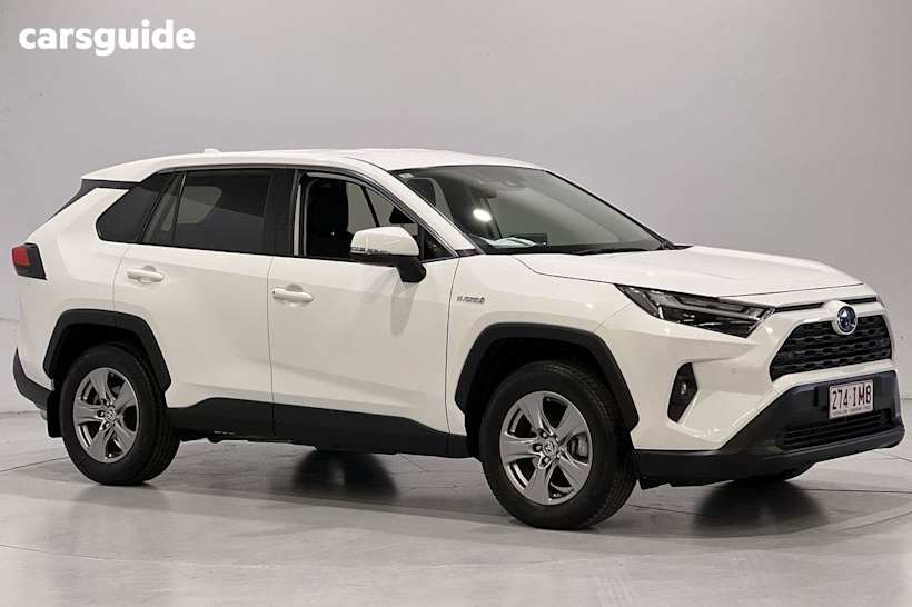 White 2022 Toyota RAV4 SUV GX F