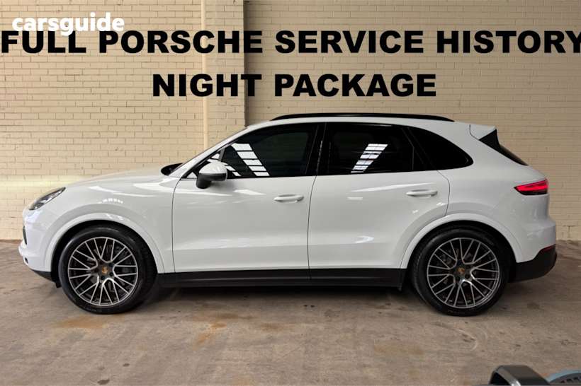 White 2018 Porsche Cayenne Wagon