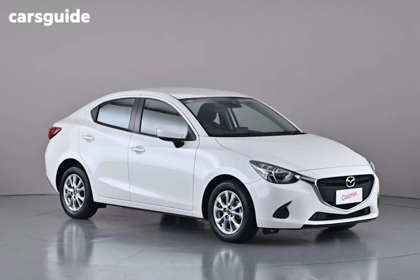 White 2018 Mazda 2 Sedan Maxx (5Yr)