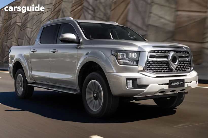 White 2025 GWM Cannon Alpha Dual Cab Utility Ultra Phev (4X4)