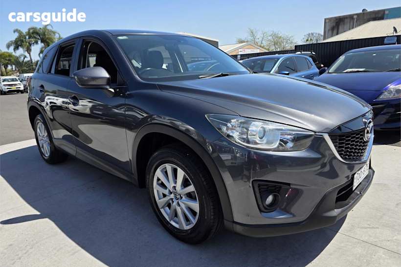 Grey 2014 Mazda CX-5 SUV MAXX SPORT F
