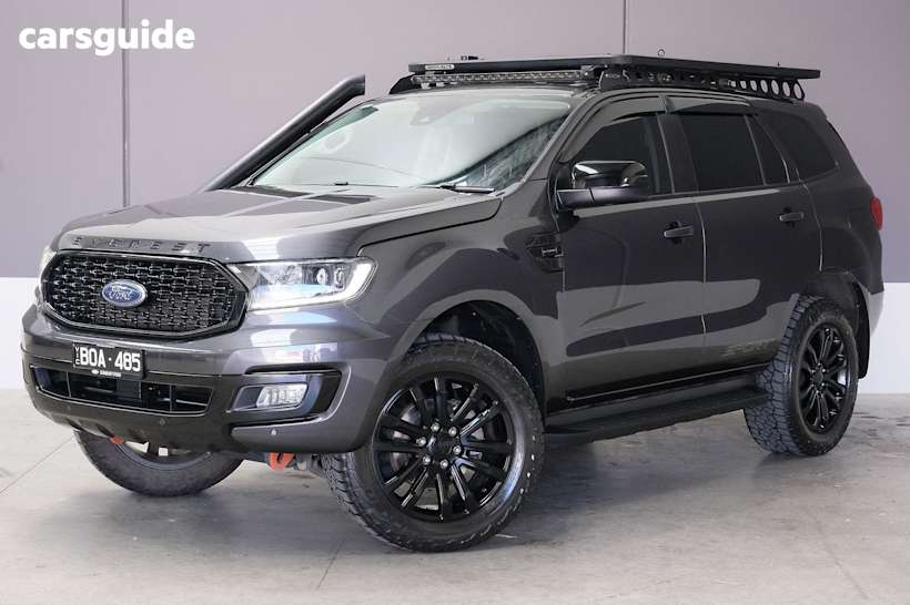 Grey 2021 Ford Everest SUV SPORT 4X4