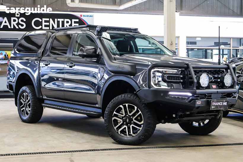 Grey 2022 Ford Ranger Ute Tray SPORT 4X4