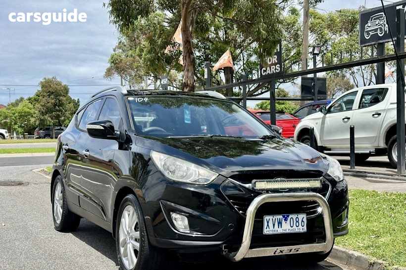 Black 2010 Hyundai IX35 Wagon Highlander (Awd)