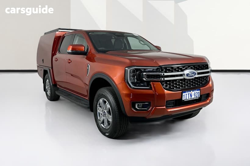 Orange 2022 Ford Ranger Double Cab Chassis Xlt 3.0 (4X4)