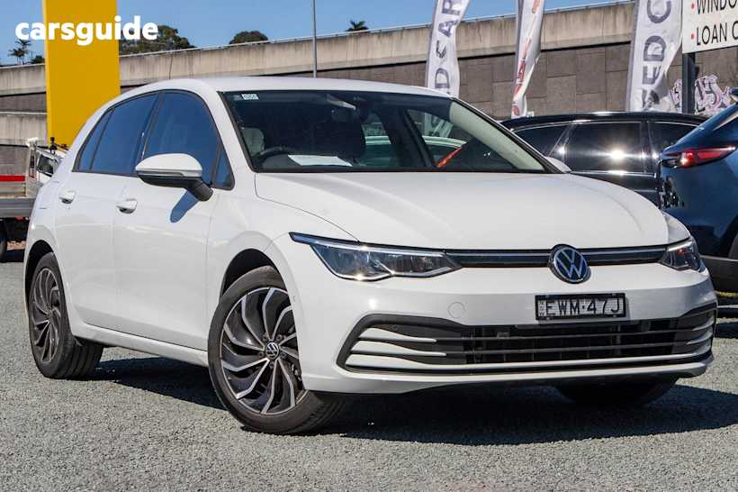 White 2022 Volkswagen Golf Hatch 110TSI LIFE F