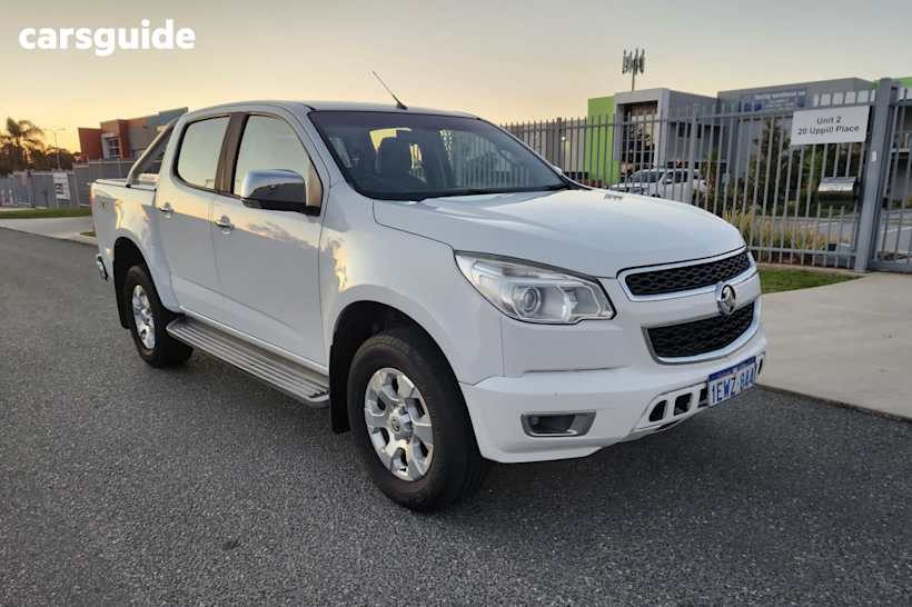 White 2015 Holden Colorado Crew Cab Pickup Ltz (4X4)