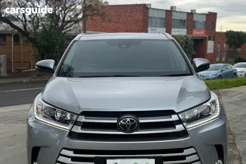 Silver 2018 Toyota Kluger Wagon Gxl (4X4)