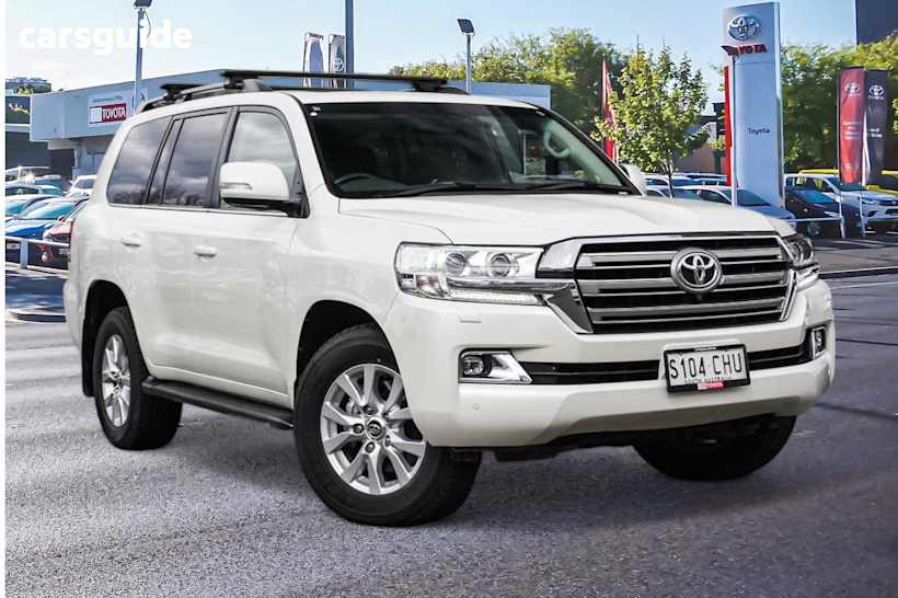 White 2020 Toyota Landcruiser SUV VX 4X4