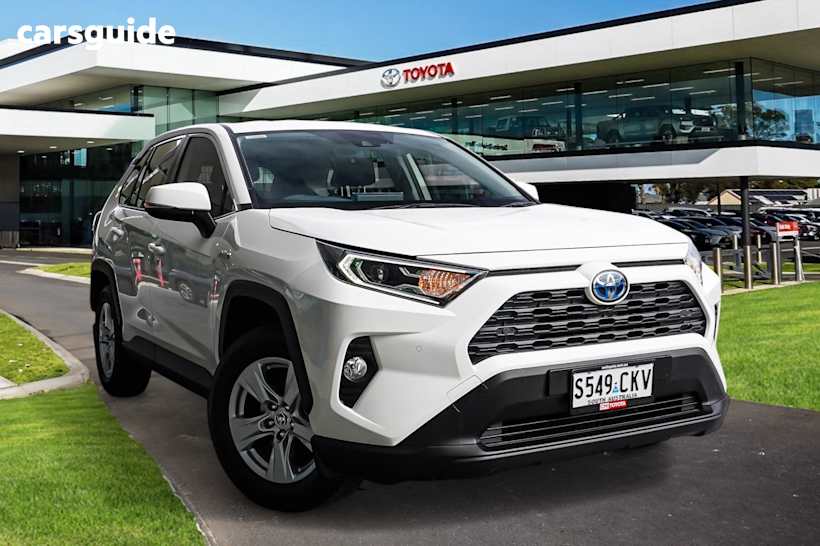 White 2021 Toyota RAV4 SUV GX F