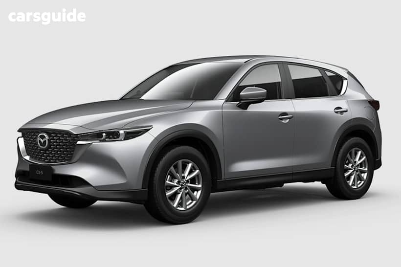 Red 2025 Mazda CX-5 Wagon G25 Maxx Sport (Fwd)