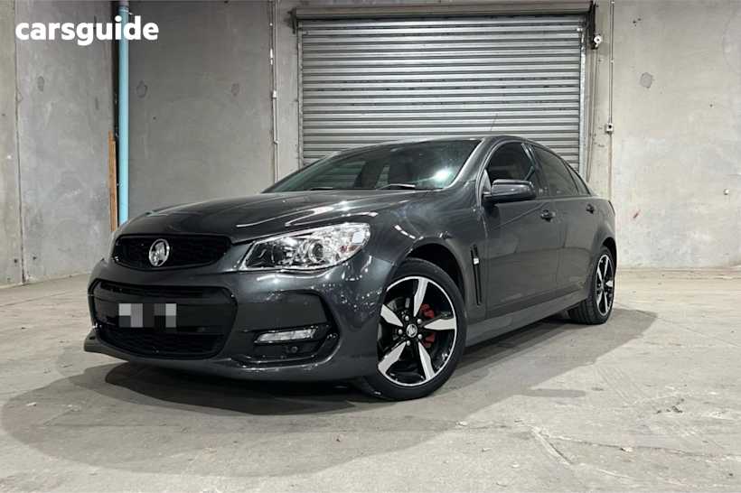 Grey 2017 Holden Commodore Sedan SV6 R