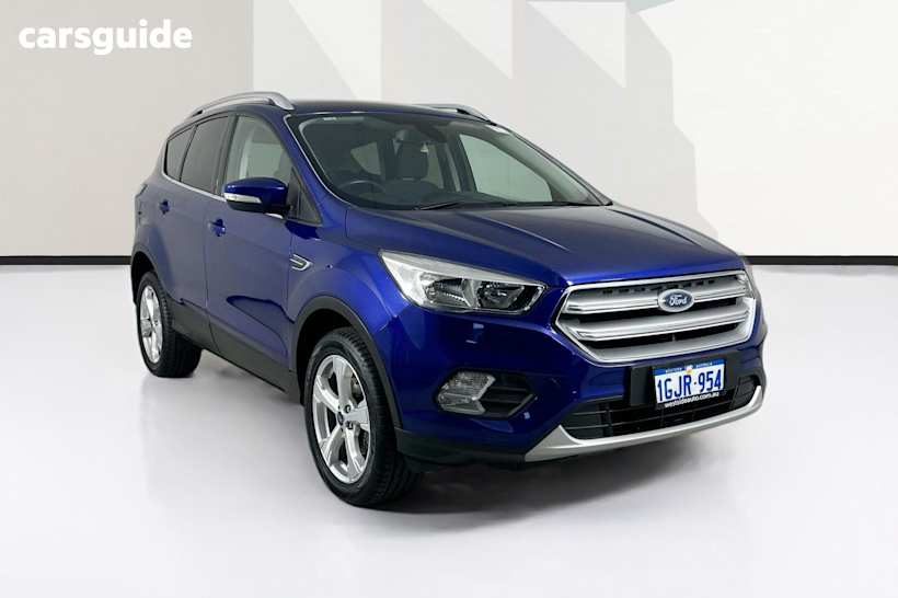 Blue 2017 Ford Escape Wagon Trend (Fwd)