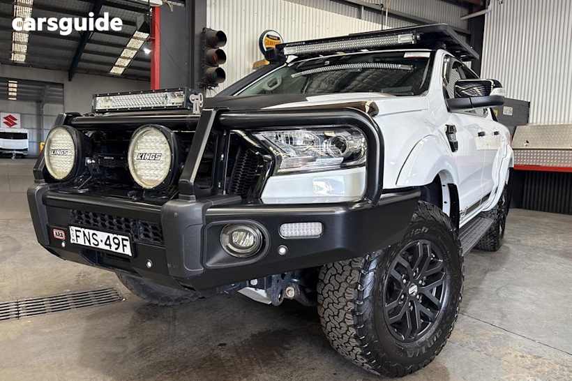 White 2018 Ford Ranger Dual Cab Utility Fx4 Special Edition (5 Yr)