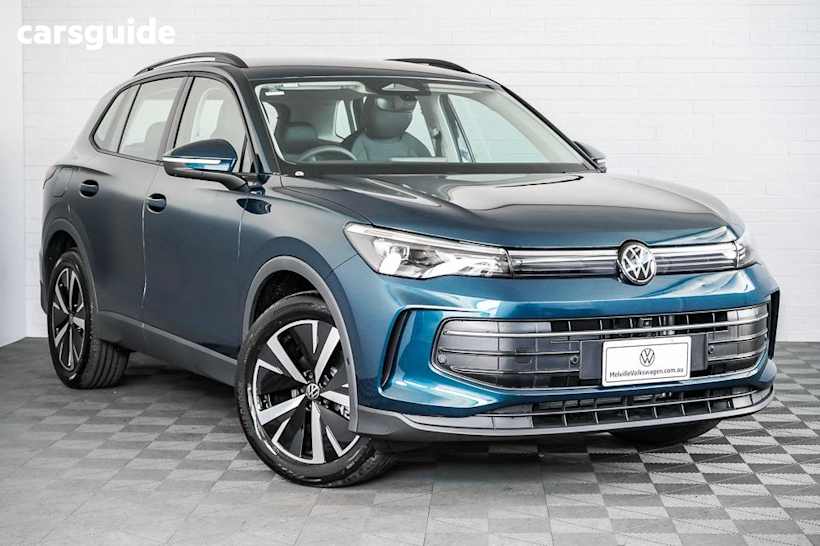Blue 2025 Volkswagen Tiguan Wagon 110Tsi Life