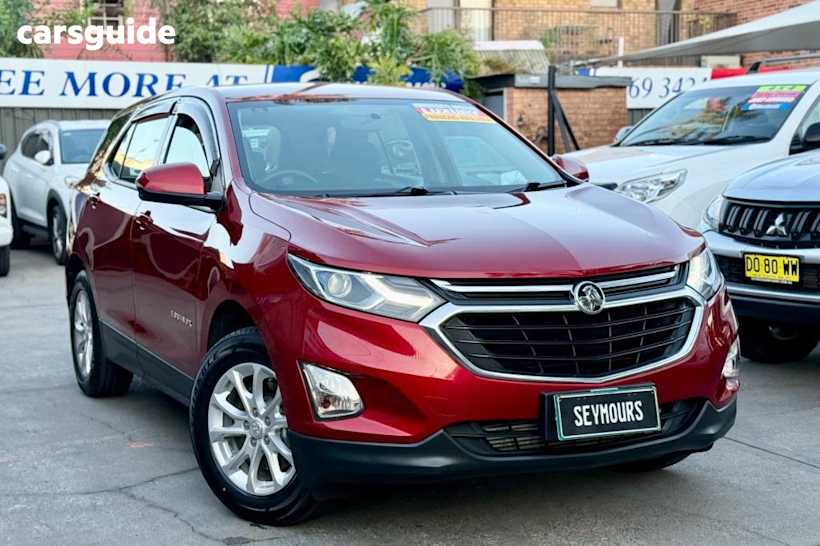 Red 2017 Holden Equinox SUV LS F