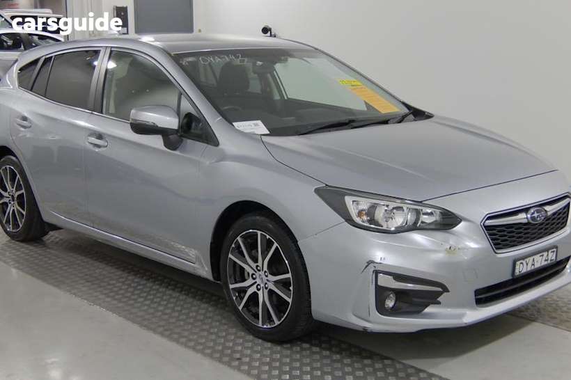 Silver 2018 Subaru Impreza Hatchback 2.0I-L (Awd)