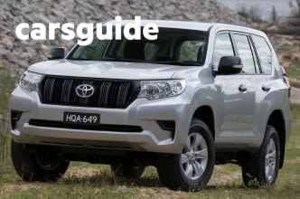 White 2018 Toyota Landcruiser Prado Wagon Gx (4X4)