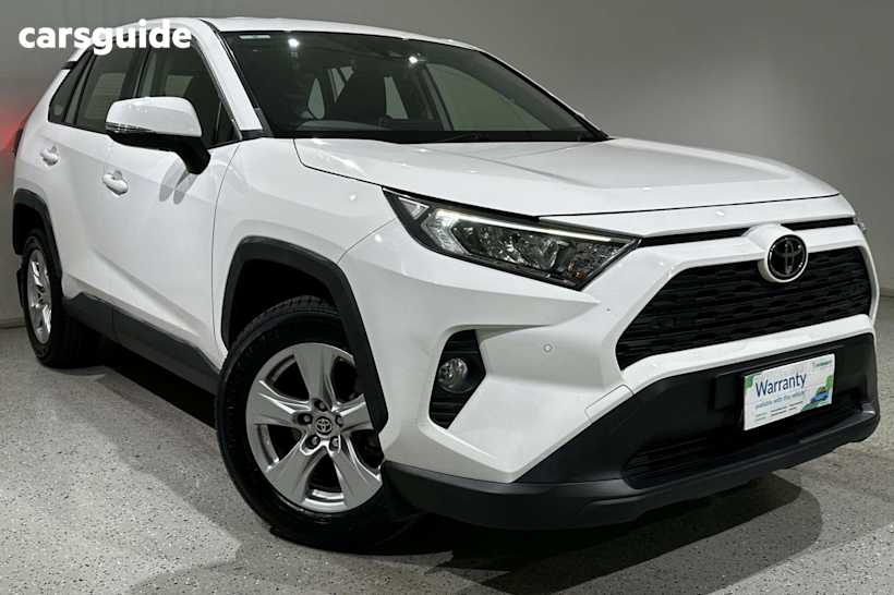 White 2020 Toyota RAV4 SUV GX F