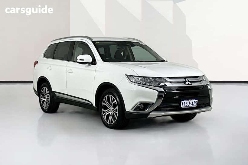 White 2018 Mitsubishi Outlander Wagon Ls 7 Seat (Awd)