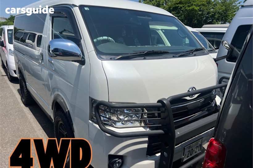 White 2019 Toyota HiAce Commercial SUPER GL 4WD