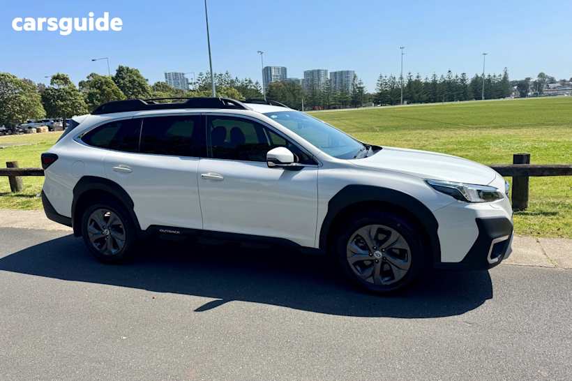 White 2021 Subaru Outback SUV AWD 4WD