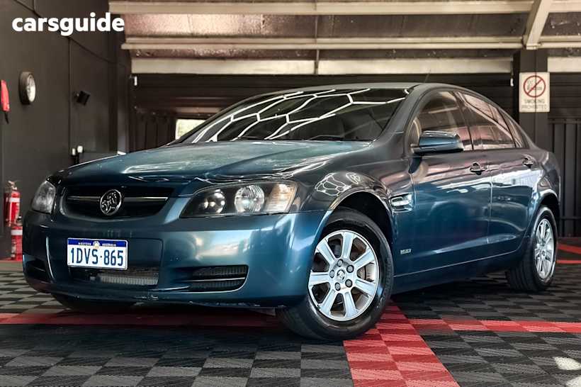Blue 2010 Holden Commodore Sedan OMEGA R