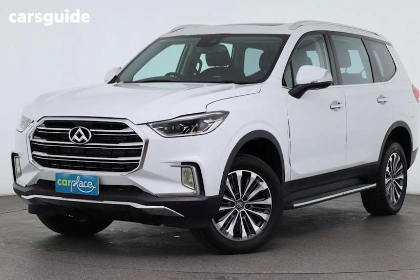 White 2018 LDV D90 Wagon Luxe (4Wd) Terrain Selection