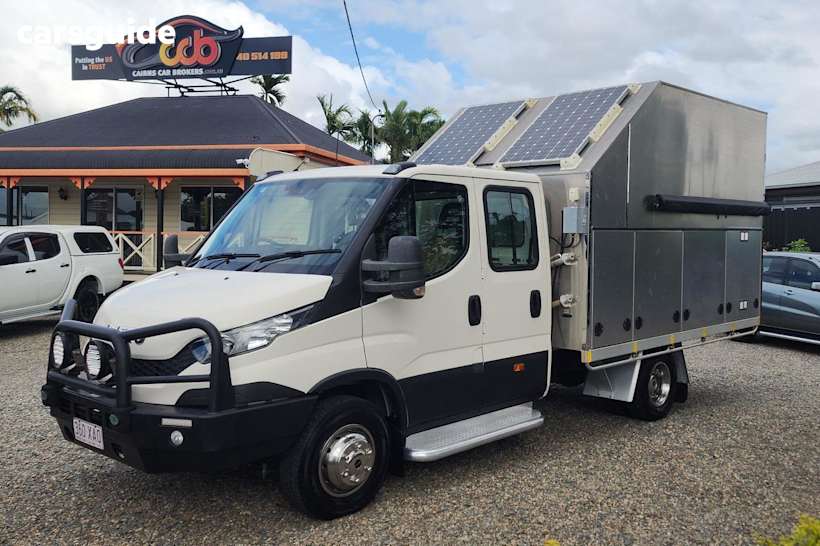 White 2016 Iveco Daily Dual Cab Chassis 50C17 Lwb (Wb4100)