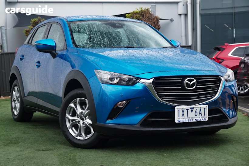 Blue 2019 Mazda CX-3 SUV MAXX SPORT F