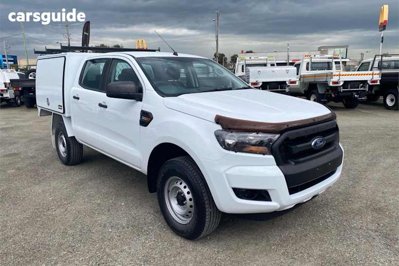White 2018 Ford Ranger Ute Tray XL 4X4