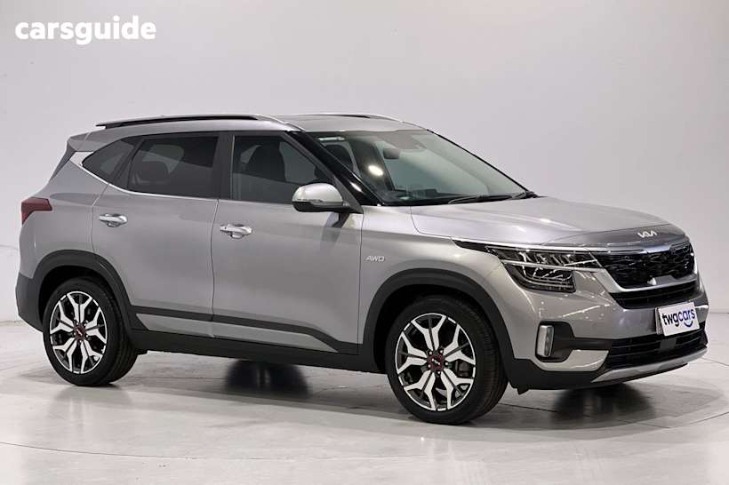Grey 2021 Kia Seltos SUV GT-LINE 4X4