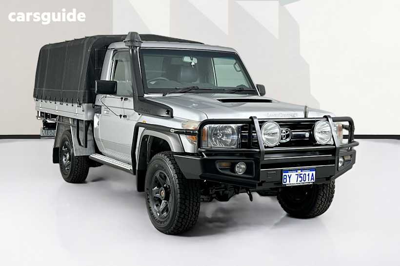 Silver 2011 Toyota Landcruiser Cab Chassis Gxl (4X4)