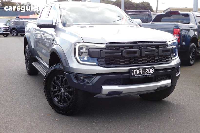 Silver 2022 Ford Ranger Double Cab Pick Up Raptor 3.0 (4X4)