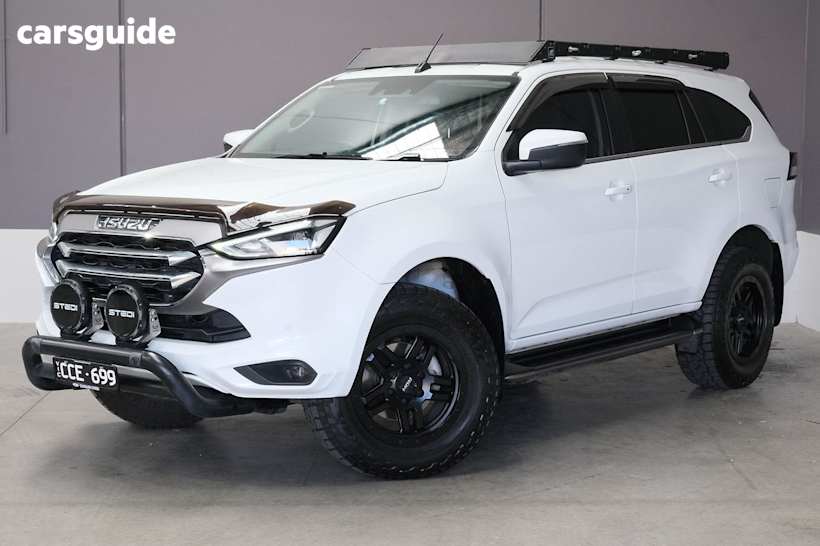 White 2022 Isuzu MU-X SUV LS-T 4X4