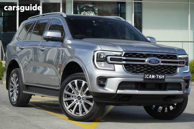 Silver 2024 Ford Everest SUV PLATINUM 4X4