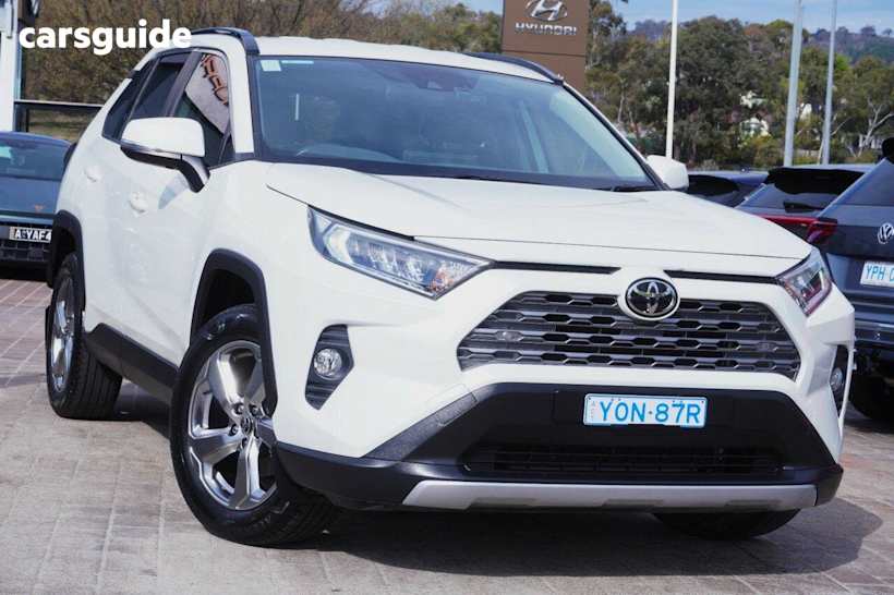 White 2020 Toyota RAV4 Wagon Gxl (2Wd)