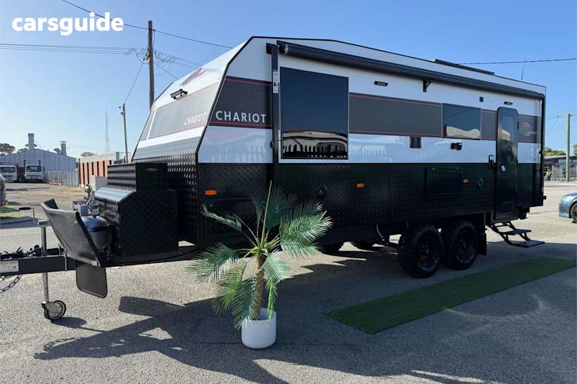 White 2025 RP CARAVANS CHARIOT 21' REAR CLUB OtherCar