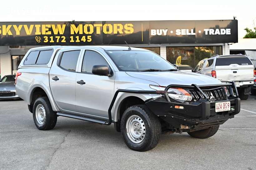 Silver 2018 Mitsubishi Triton Ute Tray GLX 4X4