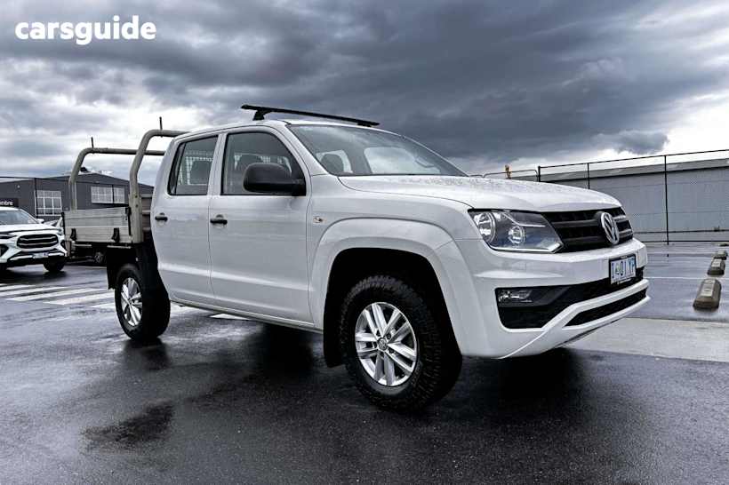 White 2020 Volkswagen Amarok Ute Tray TDI420 CORE 4X4