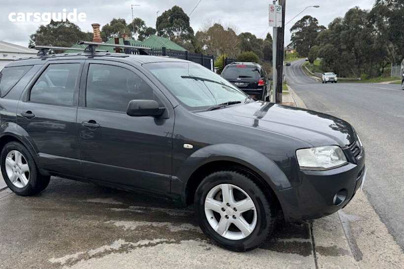 Grey 2007 Ford Territory Wagon Ts (Rwd)