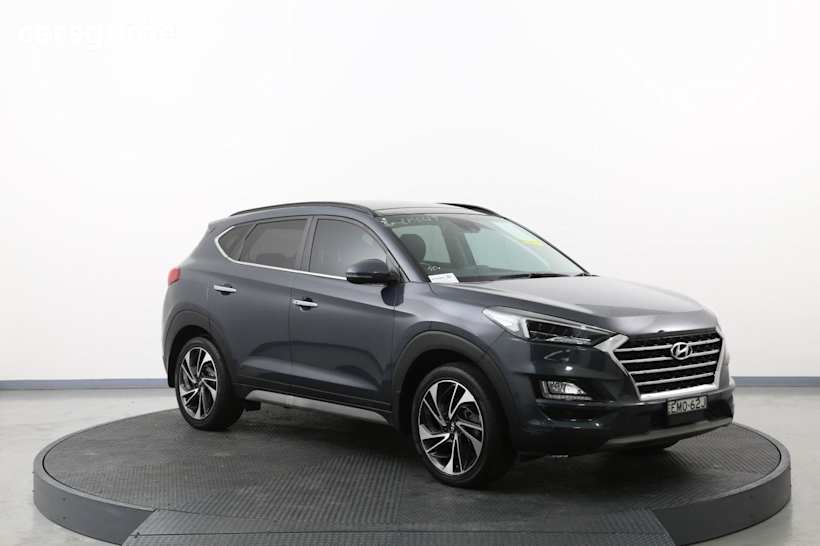 Grey 2020 Hyundai Tucson SUV HIGHLANDER 4X4