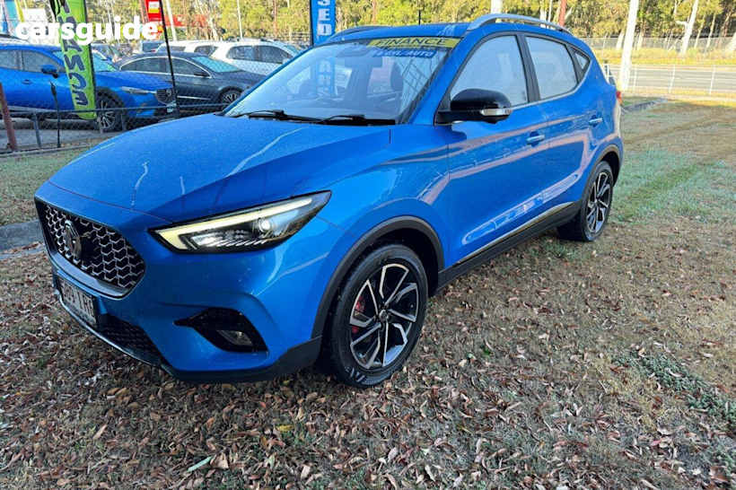 Blue 2023 MG ZS Wagon Essence