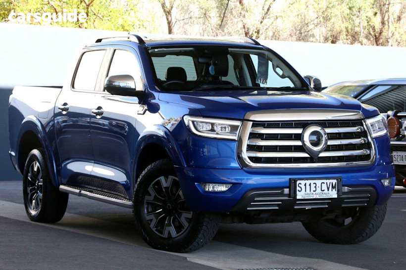 Blue 2022 GWM UTE Ute Tray CANNON-L 4X4