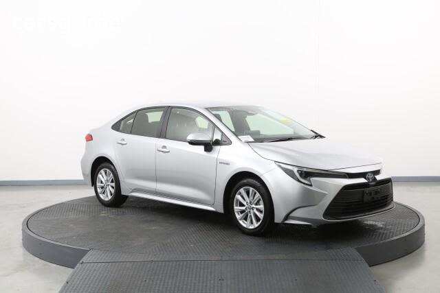 Silver 2023 Toyota Corolla Sedan Ascent Sport Hybrid