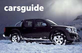 White 2011 Nissan Navara Dual Cab Pick-up St (4X4)