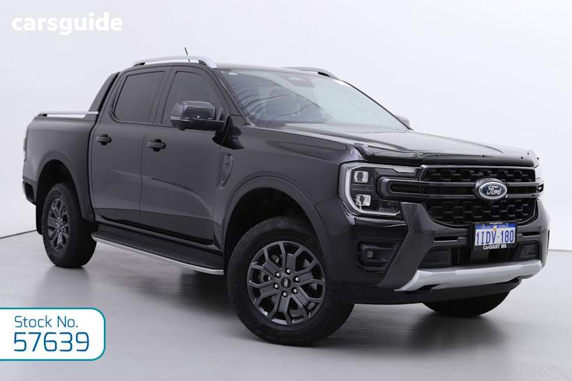 Black 2024 Ford Ranger Double Cab Pick Up Wildtrak 3.0 (4X4)
