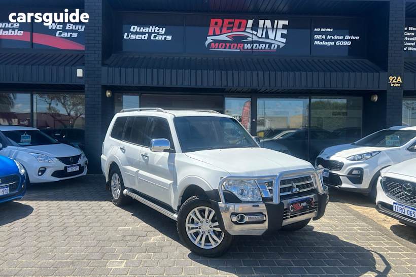 White 2018 Mitsubishi Pajero SUV GLX 4X4