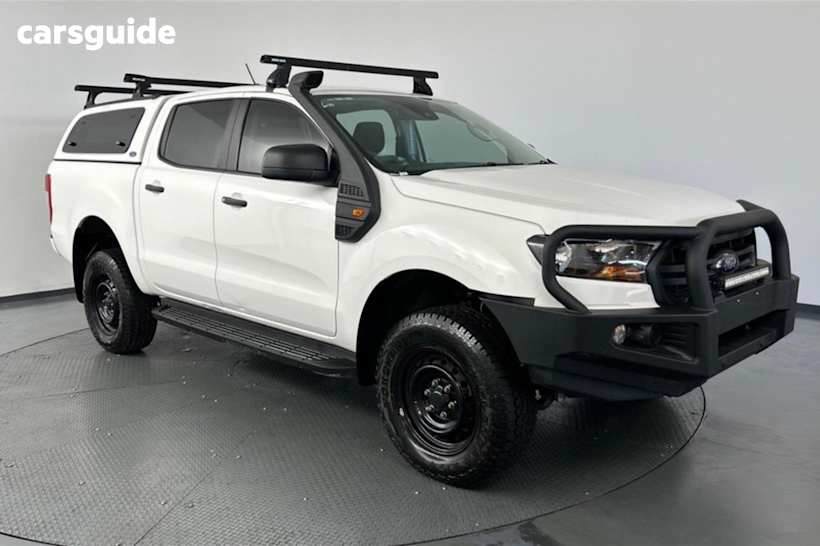 White 2020 Ford Ranger Ute Tray XL 4X4