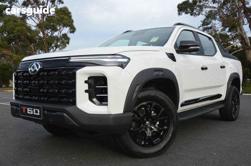 White 2025 LDV T60 Ute Tray MAX PLUS 4X4